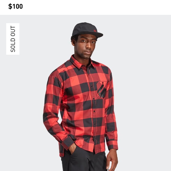 NWT. Five Ten Adidas “Brave’ Flannel. Medium (gender neutral) - Picture 7 of 15